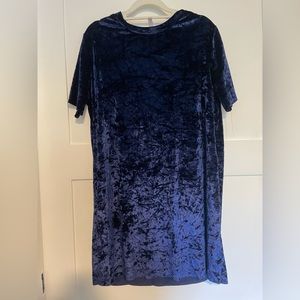 Crushed Velvet Dress